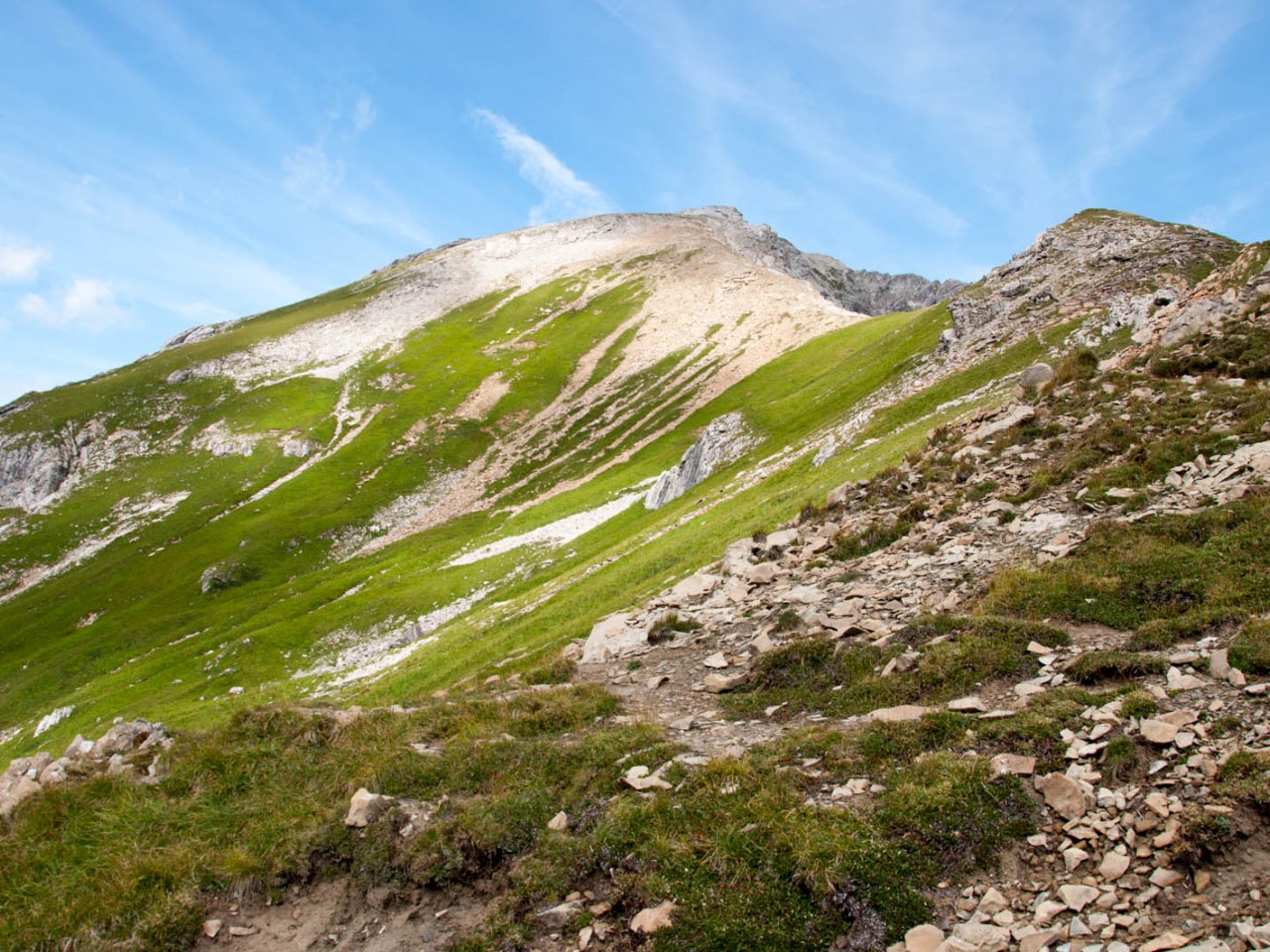  Am Guflseejöchl Richtung Kogelseespitze