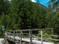 Holzbrücke