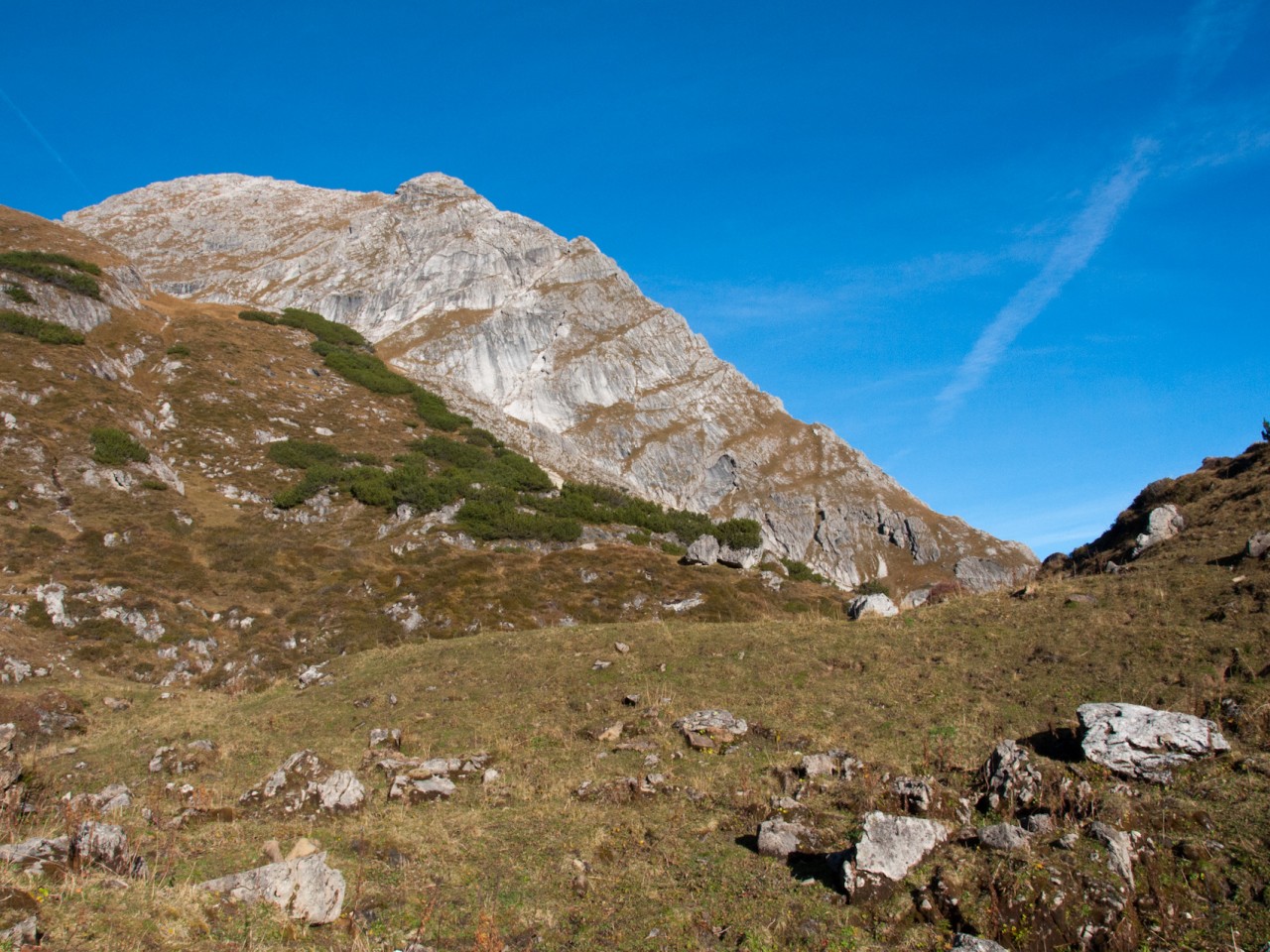  Auf dem Weg zur Parzinnspitze