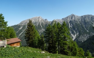  Ausblick auf der Saxer Alm