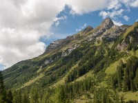 Blick Richtung Fallenbacherspitze
