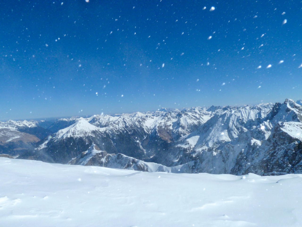  Skitour Feuerspitze Gipfel