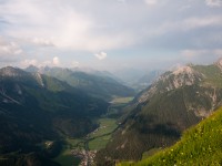 Blick ins obere Lechtal