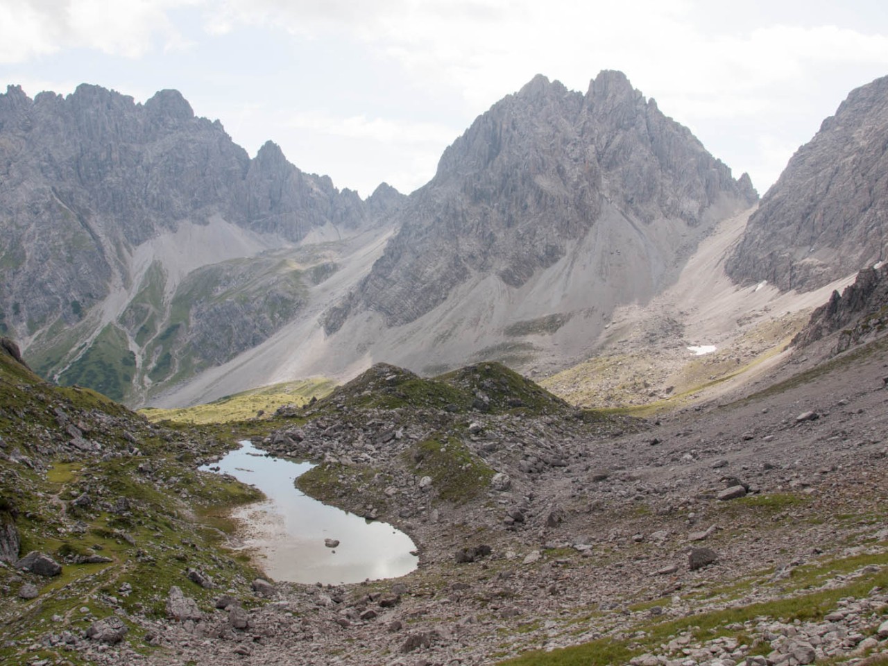  Dremlspitze mit Parzinnsee