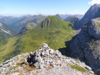 vom Falschkogel zur Anhalter Hütte mit dem Tschaun