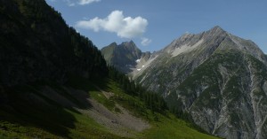  Blick ins Parseiertal hinein