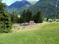Hängebrücke Holzgau - Einweihung