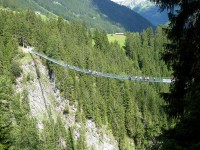 Hängebrücke Holzgau - Einweihung