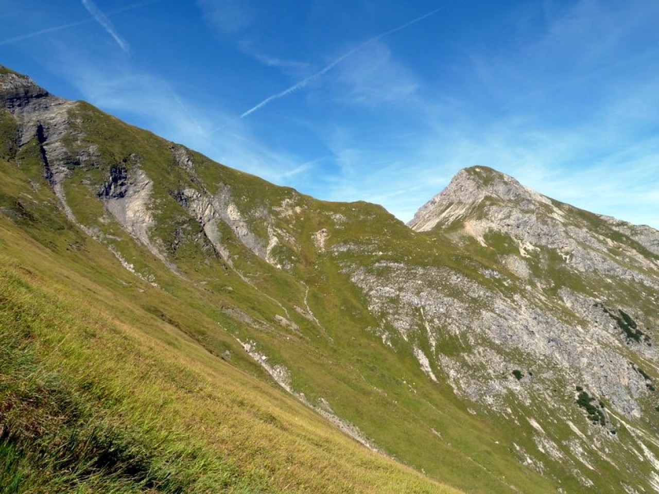  der Mahdbergalm Richtung Pimig