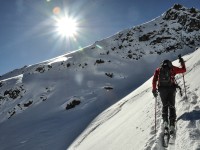 Skitour auf Schafkarspitze bei Gramais