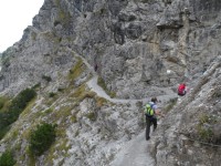 Auf dem Weg zum Schrofenpass