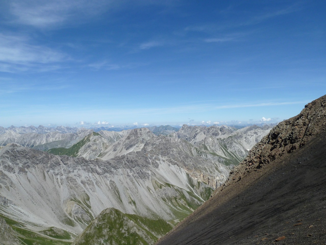  Blick von der Patrolscharte Richtung Norden