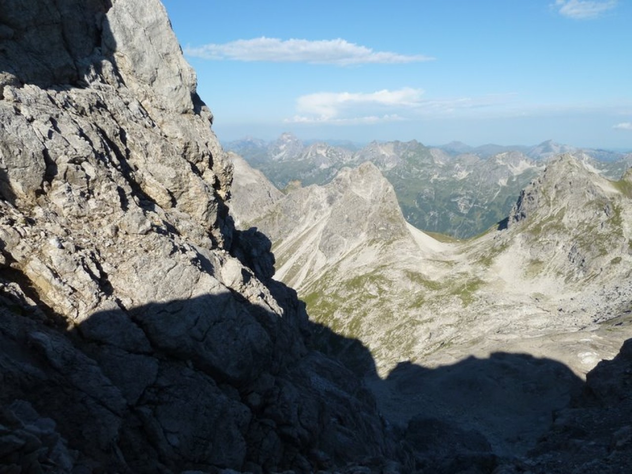  Blick von der kleinen Steinscharte