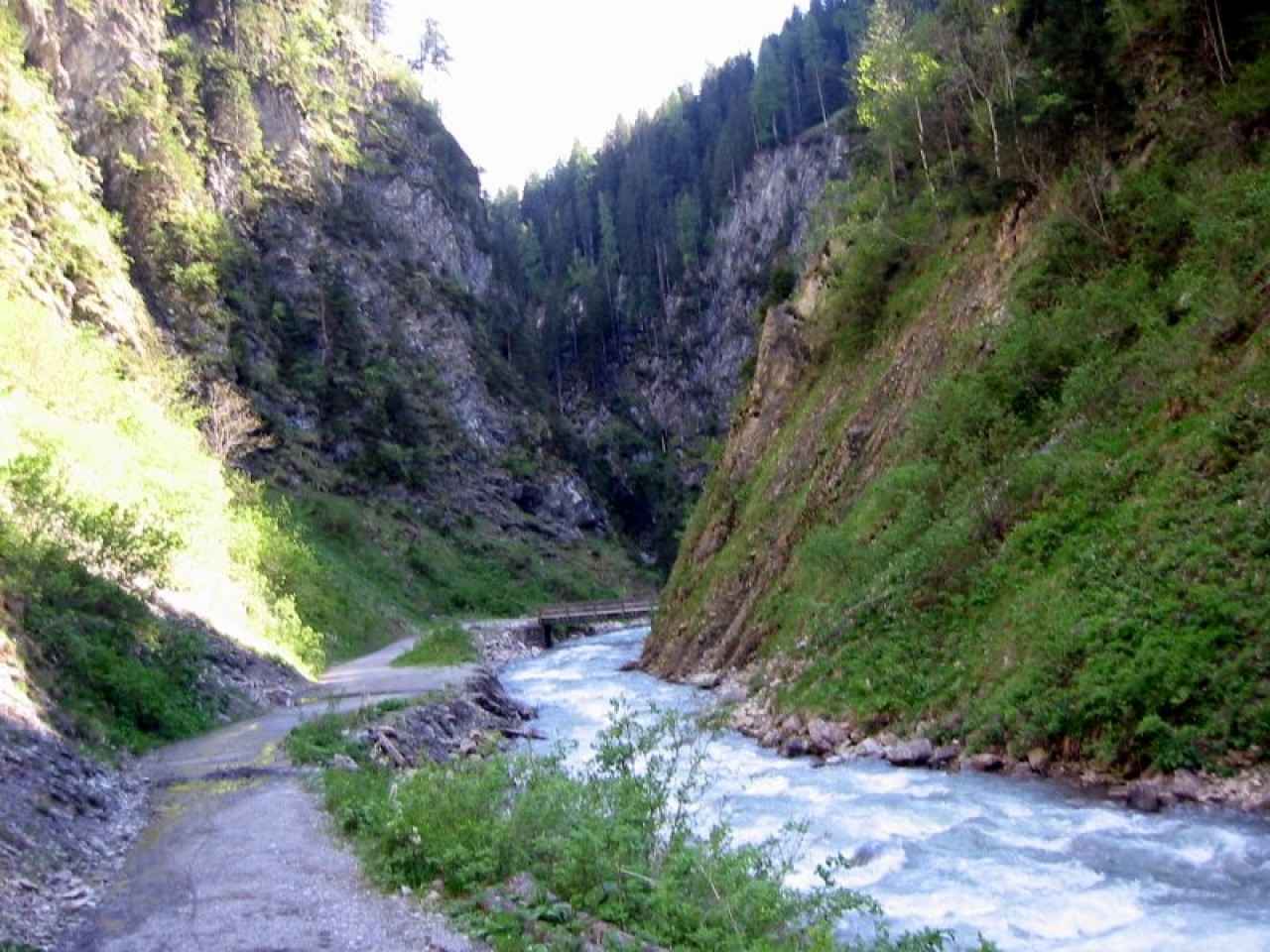  Höhenbach vor dem Simms-Wasserfall