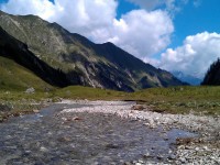 Oberhalb der Baumgartalm