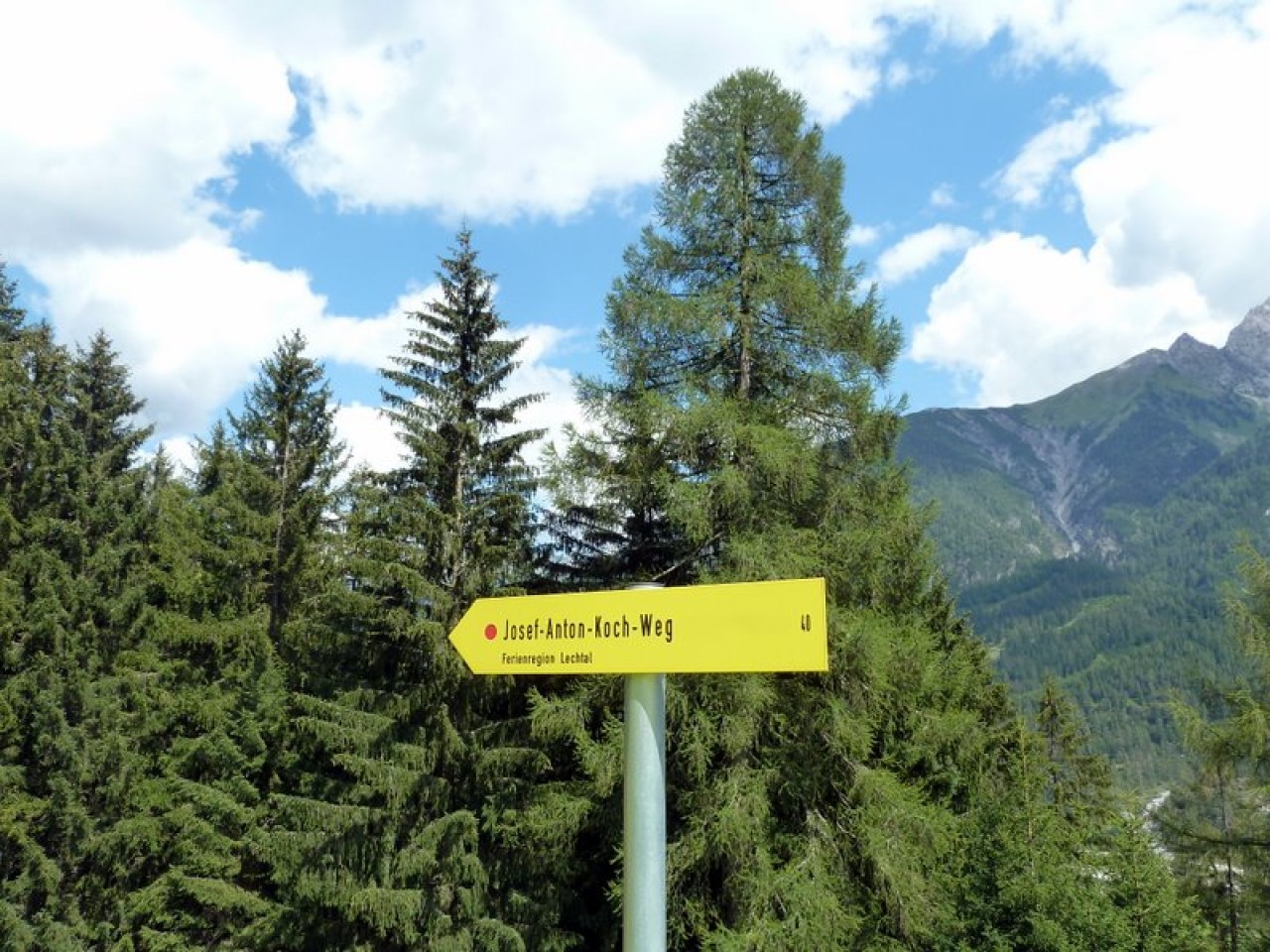  Schild Josef-Anton Koch-Weg