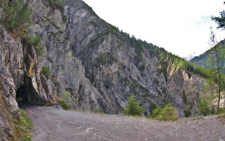  Oberer Ausgang Felstunnel