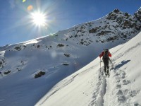 Skitour auf Schafkarspitze bei Gramais