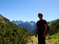 Abstieg nach Holzgau
