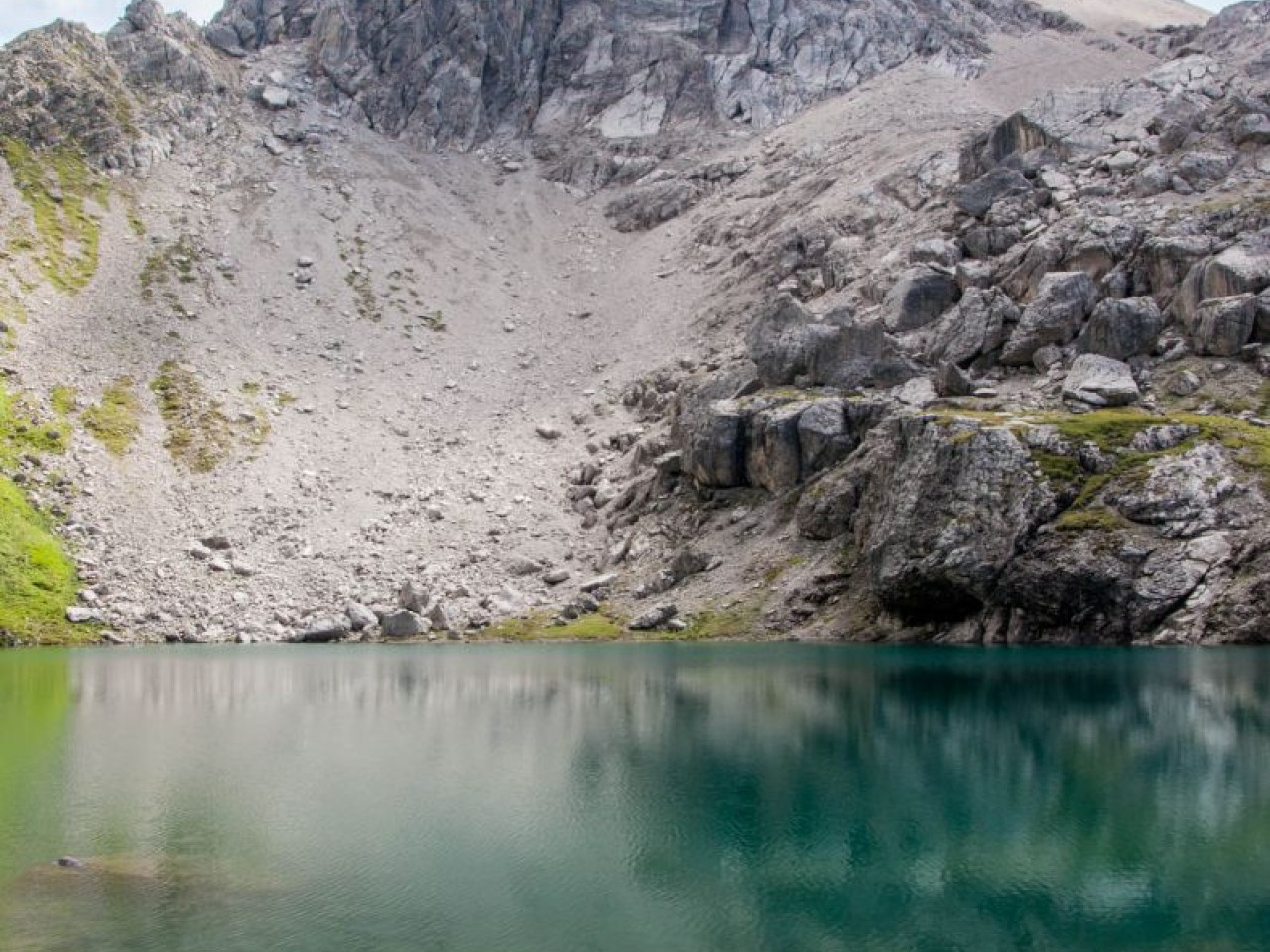  Gufelsee mit Parzinnspitze