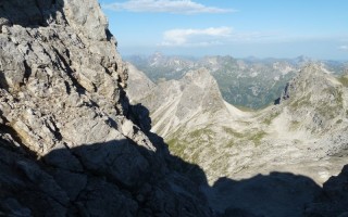  Blick von der kleinen Steinscharte