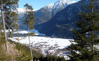  Elbigenalp von der Gibler Alm aus