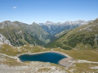 Hintersee mit Kaisers - Pimig und Elbognerspitze