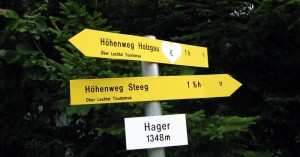  Wegweiser Hager