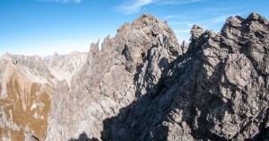 Gipfelaufbau Parzinnspitze
