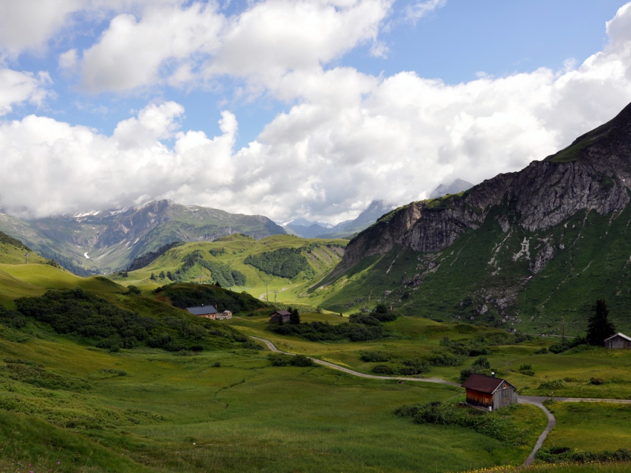  Auenfelder Hütte Blick nach Osten
