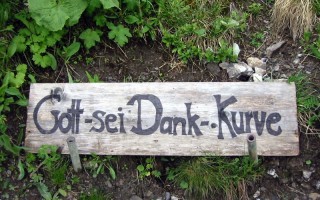  Gott sei Dank - Kurve
