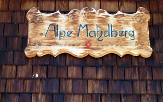  Schild Alpe Mahdberg