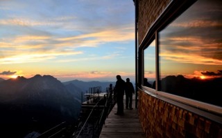  Waltenberger Haus - Sonnenuntergang - DAV Allgäu-Immenstadt