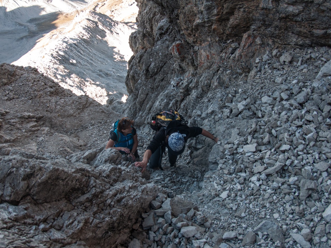  Aufstieg zur Parzinnspitze