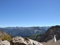 Blick zu den Lechtaler Alpen