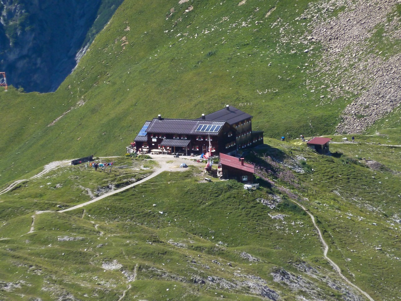  Memminger Hütte von oben