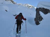 Skitour auf Schafkarspitze bei Gramais