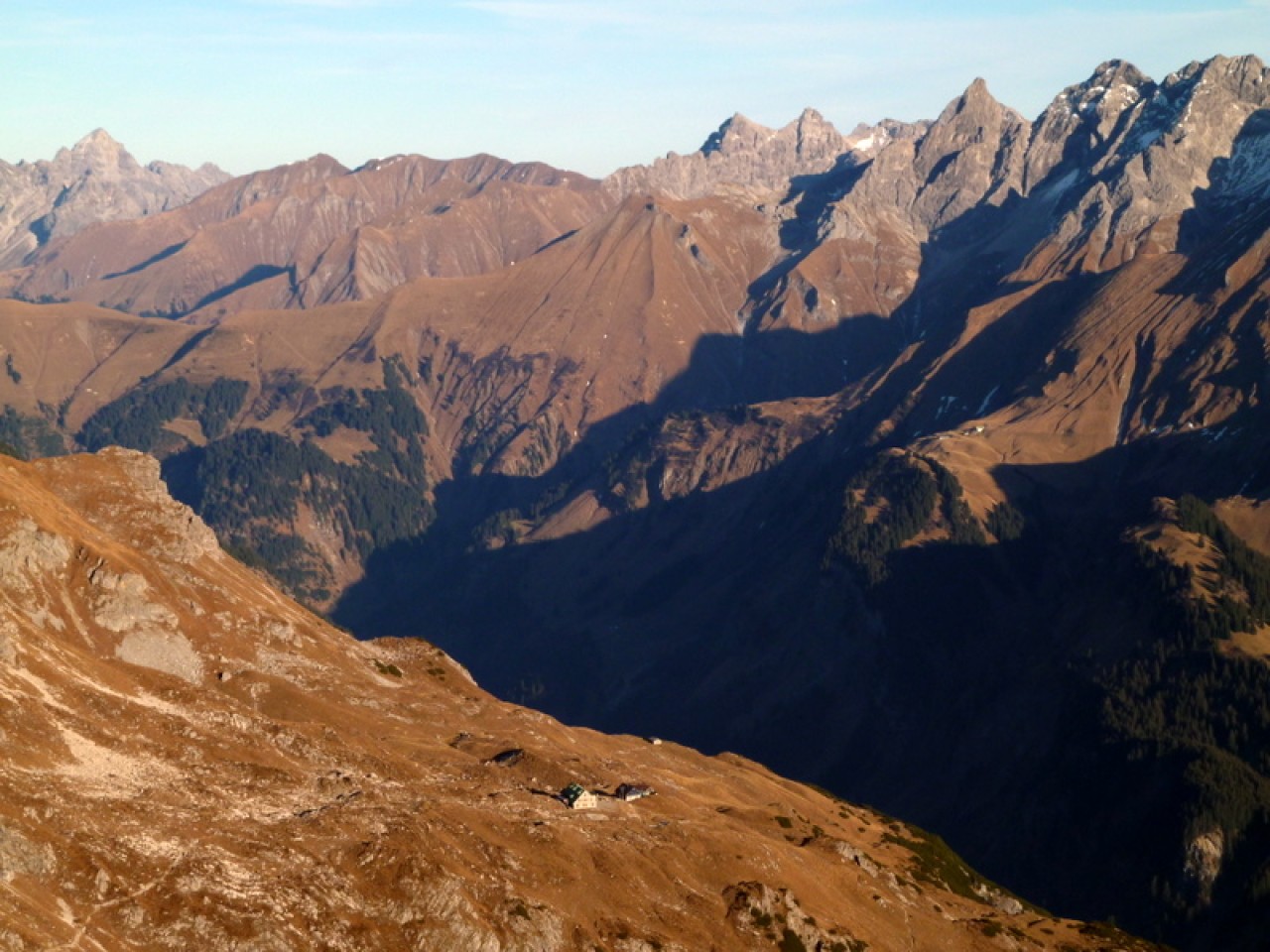  Mindelheimer Hütte vom Geißhorn