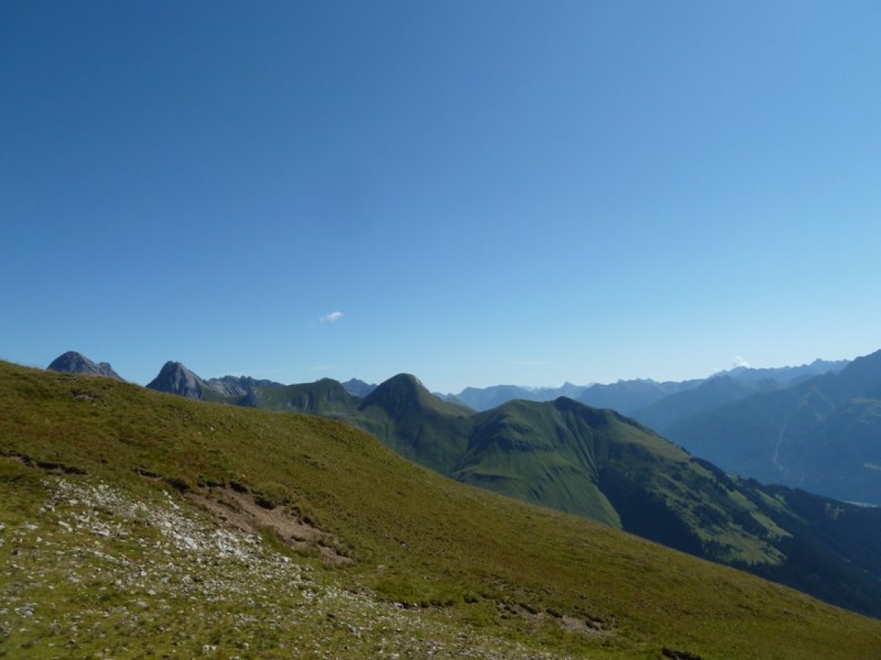  Muttekopf - Richtung Jöchelspitze