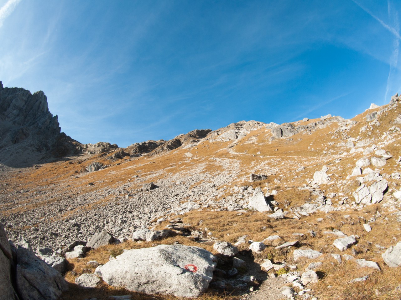  Auf dem Weg zur Parzinnspitze