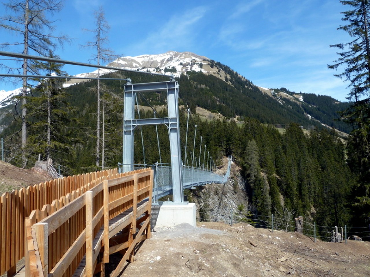  Hängebrücke in Holzgau