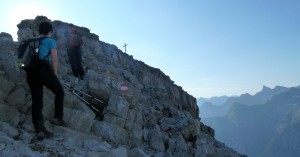  Kurz vor dem Gipfel der Wildmahdspitze