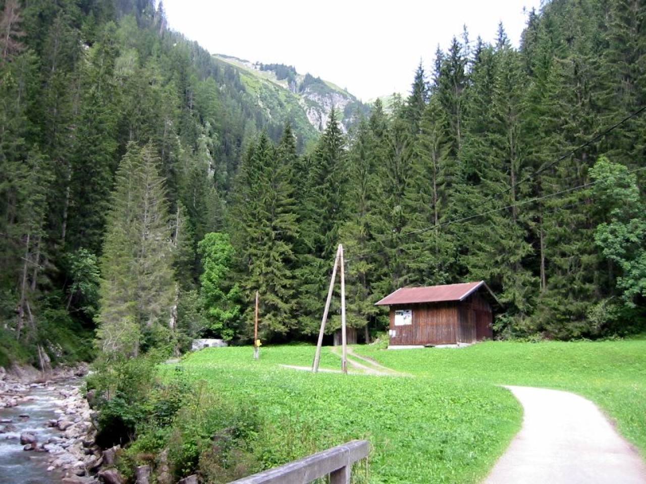  kurz nach Holzgau