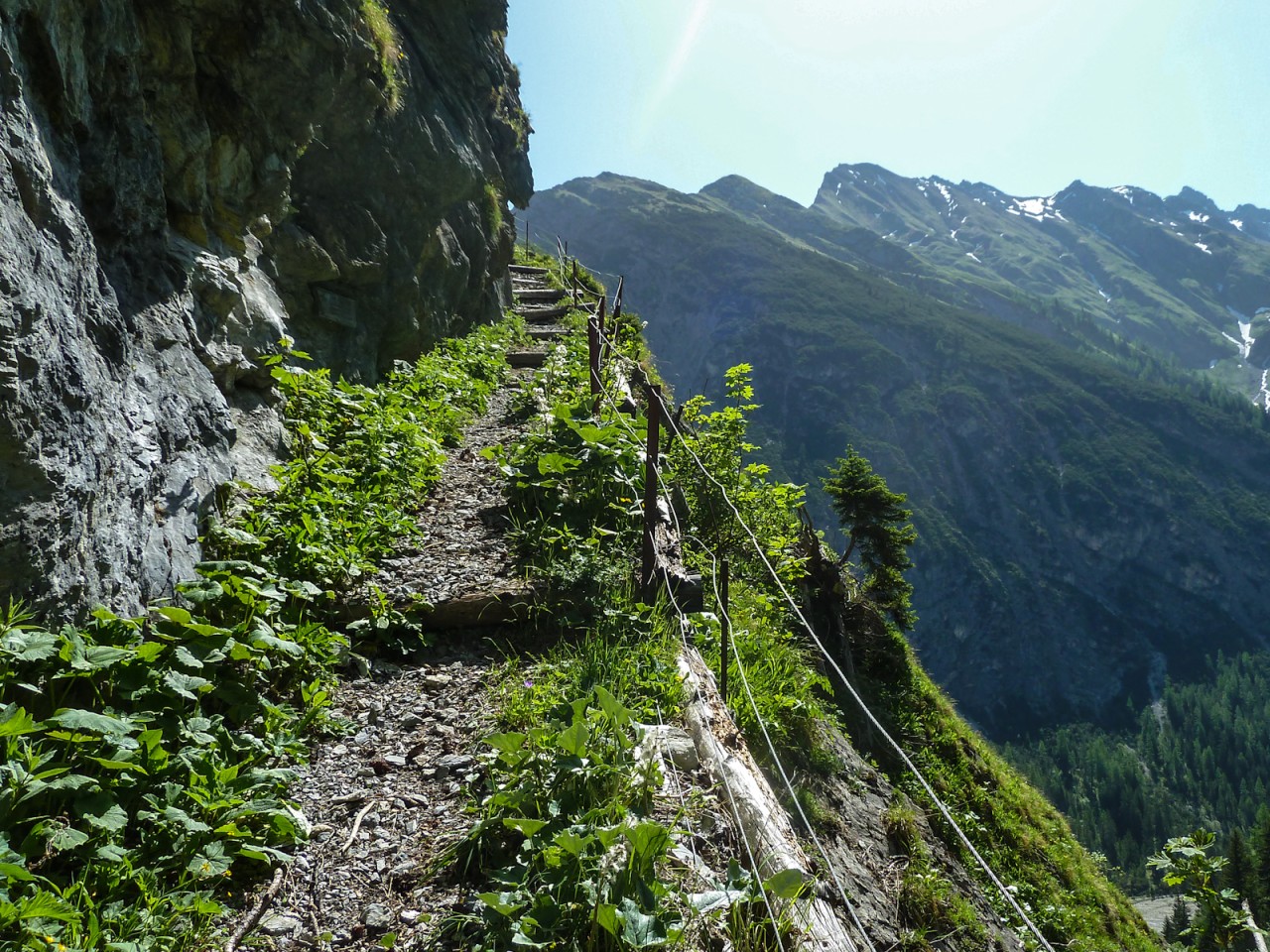  Aufstieg zur Saxer Alm
