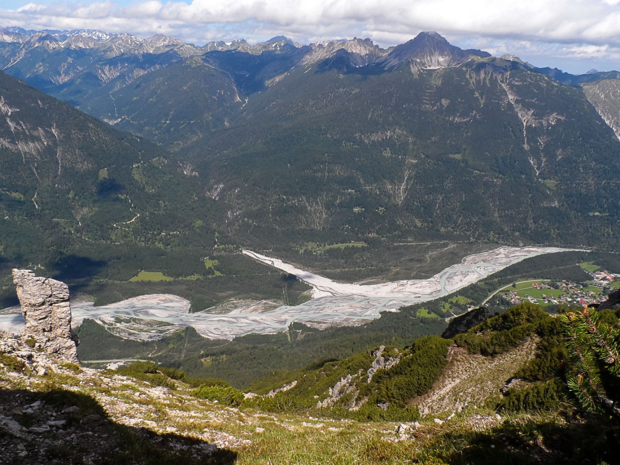 Lechauen mit Schwarzwasserbachmündung
