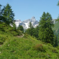  Blick zur Feuerspitze und zur Holzgauer Wetterspitze