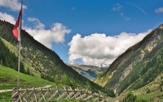  Blick talauswaerts von der Sulzlalm