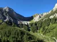 Weg auf das Kaiserjochhaus
