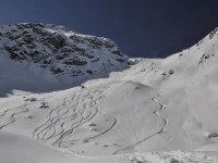 Skitour auf Schafkarspitze bei Gramais