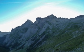  Freispitzmassiv - vrnl. Rotspitze - Rote Platte - Freispitze